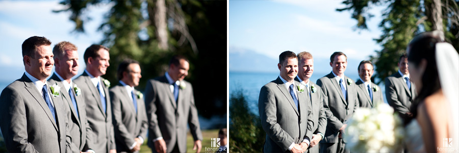 lakeshore wedding in north shore Tahoe